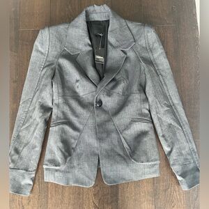 Charcoal Blazer NWT